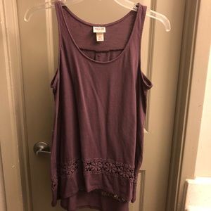 Plum summer top